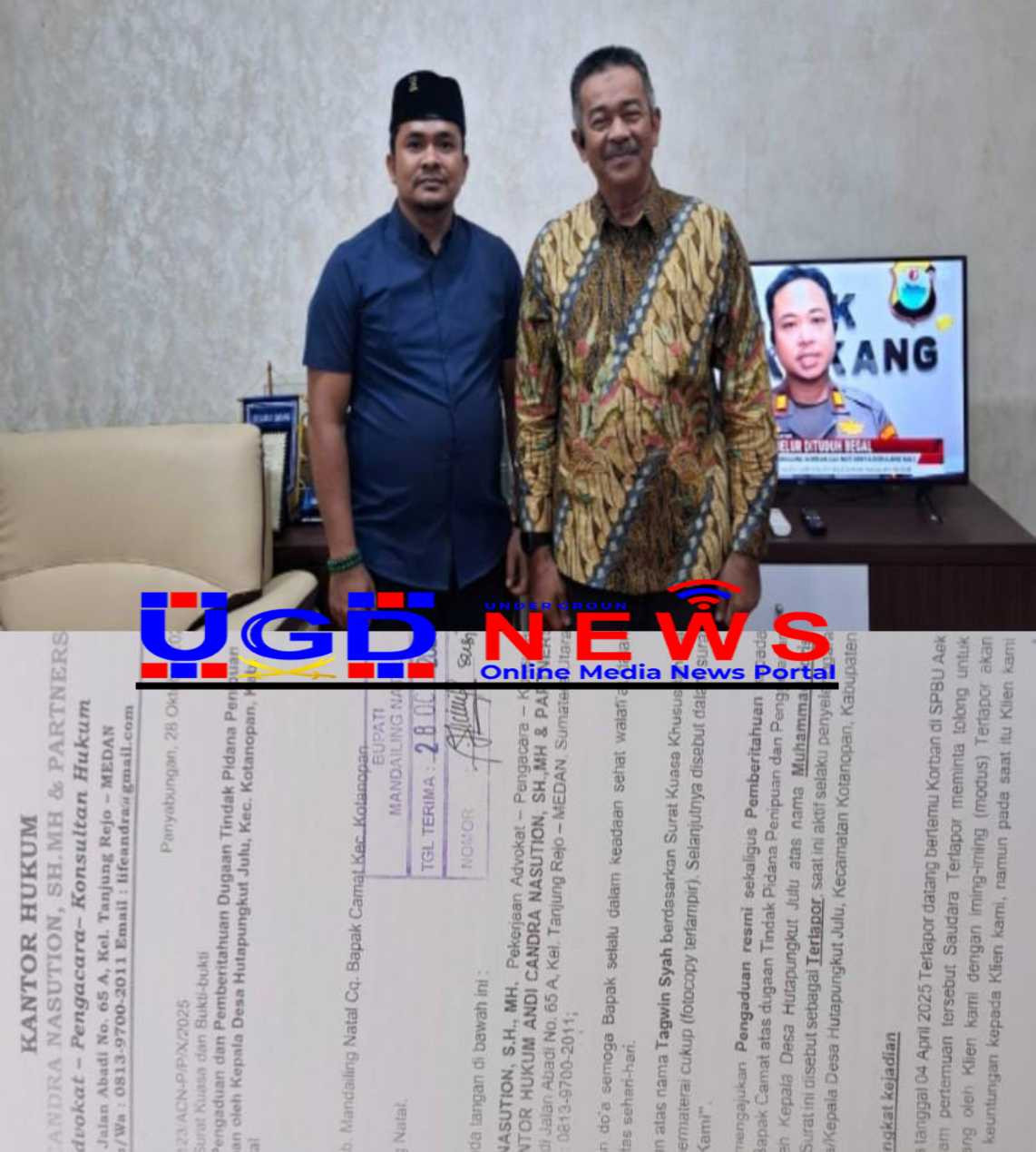 Diduga Tipu Warga, Kepala Desa Hutapungkut Julu Diadukan ke Bupati dan Polisi 2025102818252945.jpg