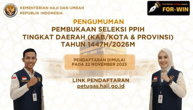Kementerian Haji dan Umrah RI Resmi Membuka Seleksi Petugas Penyelenggara Ibadah Haji IMG-20260110-WA0033.jpg
