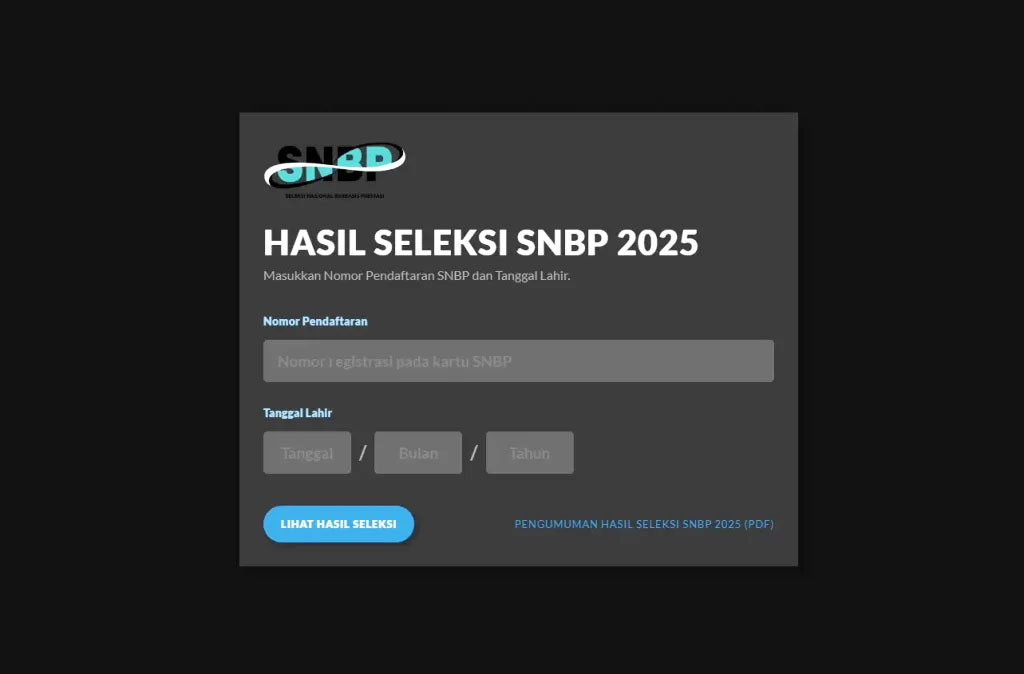 Hasil SNBP 2025 Diumumkan Hari Ini! Cek Link Resmi dan Cara Mengeceknya di Sini caver.jpg
