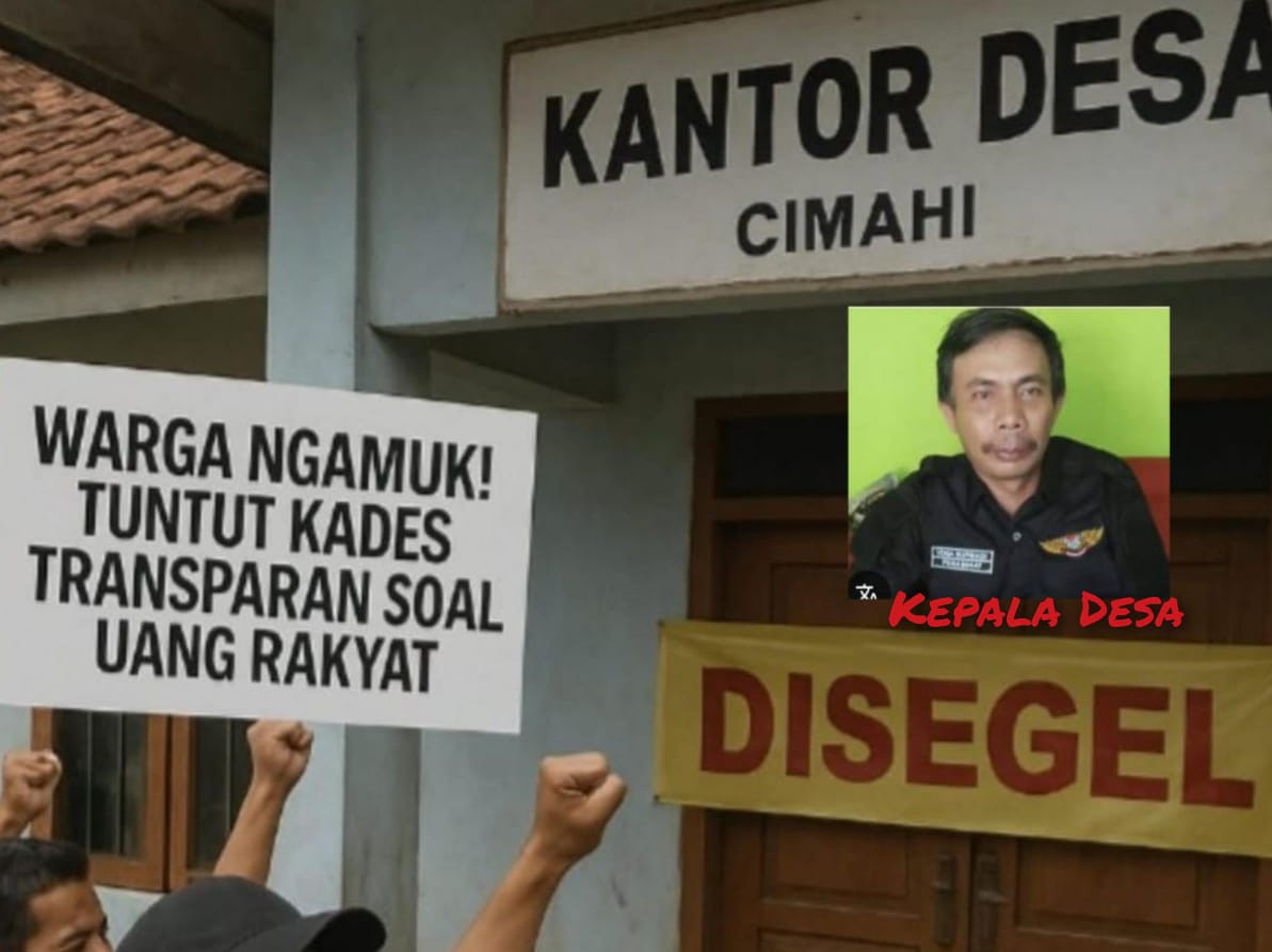 Diduga Tidak Ada Transparansi, Warga Cimahi Caringin Gelar Unjuk Rasa