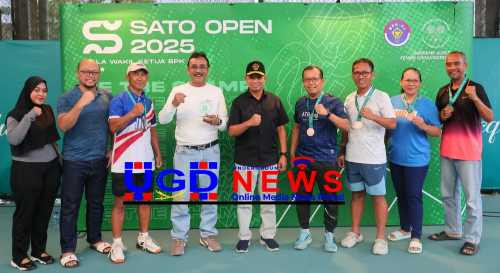 Kementerian ATR BPN Raih Juara III Bersama Turnamen Tenis Antar-instansi SATO Open 2025 Piala Wakil Ketua BPK